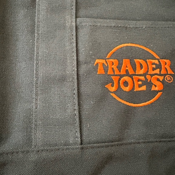 Trader Joe's Black mini Tote Bag - Picture 5 of 6